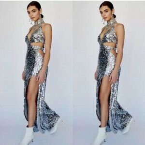 Free People x  For Love & Lemons Showtime Maxi